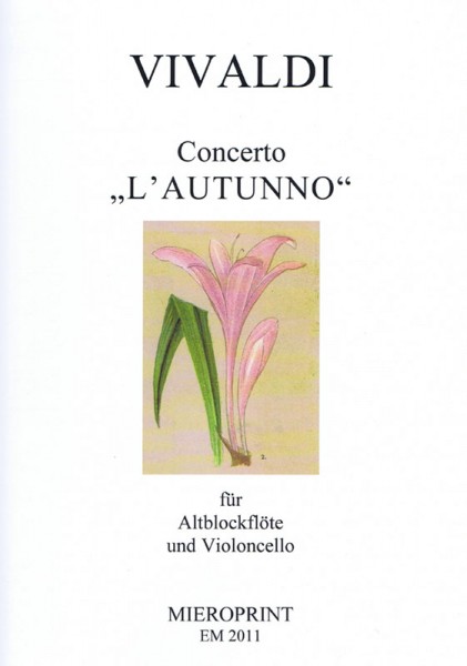 Concerto "L'autunno" – Antonio Vivaldi